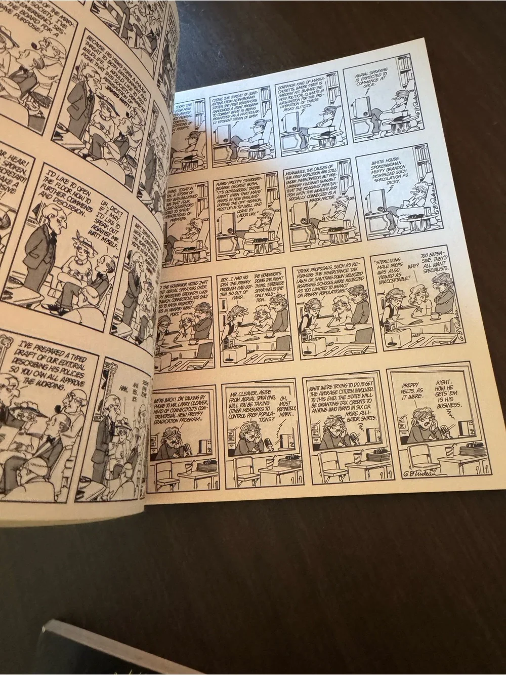 Doonesbury Dossier: The Reagan Years by G.B. Trudeau, published in 1984